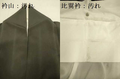 平和屋着物■豪華黒留袖　風景文　金彩　正絹　逸品　DABA8756du