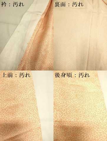 平和屋着物■長襦袢　無双仕立て　花尽くし　正絹　逸品　DABA8827du