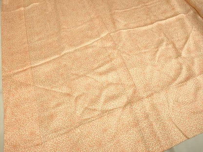 平和屋着物■長襦袢　無双仕立て　花尽くし　正絹　逸品　DABA8827du