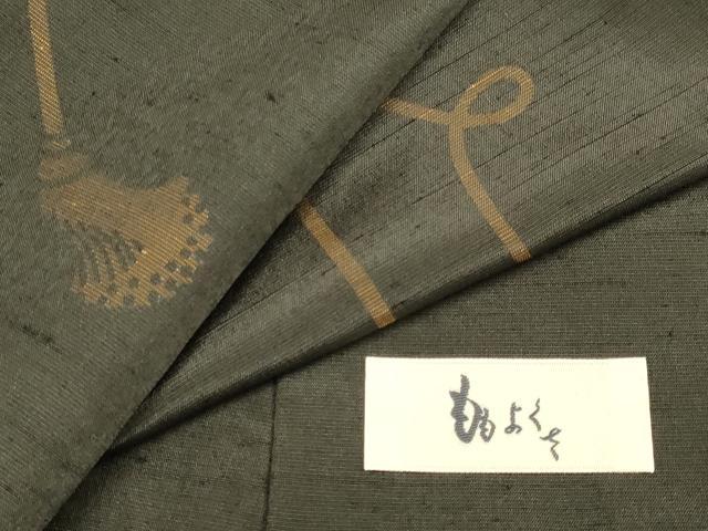 平和屋着物●西陣　川島織物　小紋　紐文　DABA8870du 平和屋着物○西陣 川島織物 小紋 紐文 DABA8870du
