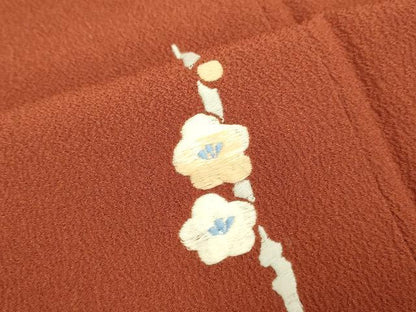 平和屋着物●洗える最高級着物 ＜英＞はなぶさ謹製 色留袖 総刺繍 枝梅文 DABA8893du
