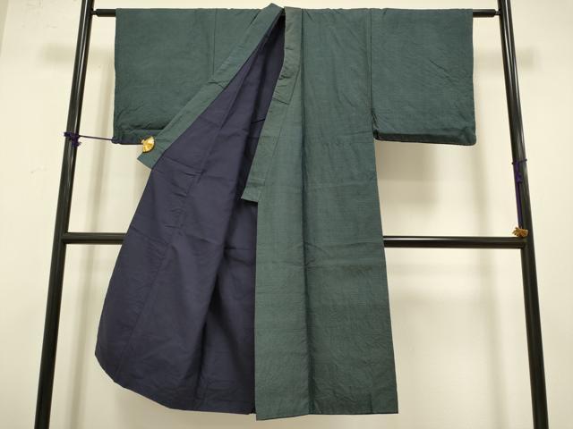 平和屋着物■男性 本場大島紬 100亀甲 総詰め 正絹 逸品 DABA8919du