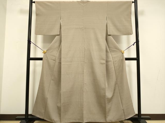 平和屋着物●本塩沢 蚊絣 正絹 逸品 DABA8954du