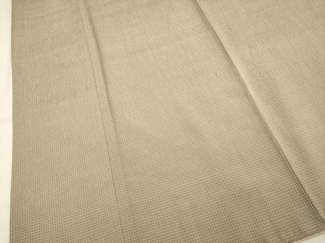 平和屋着物●本塩沢 蚊絣 正絹 逸品 DABA8954du