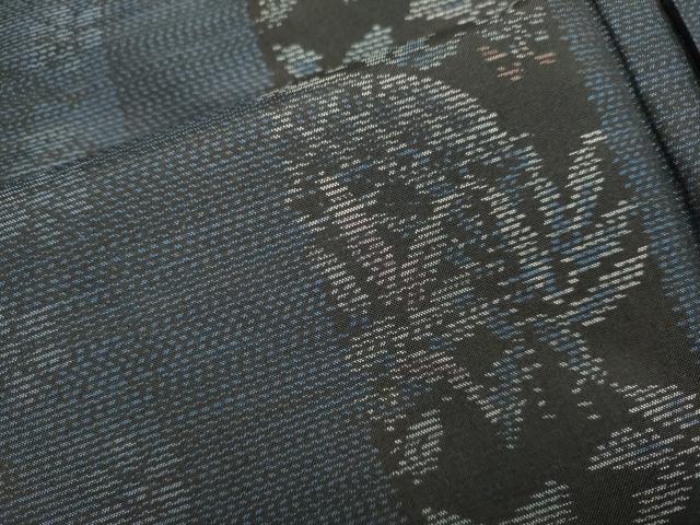 平和屋着物●本場大島紬 花間道 やまと誂製 正絹 逸品 DABA8971du