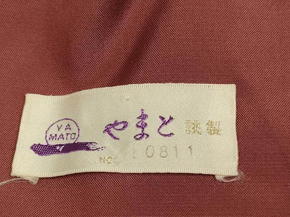 平和屋着物●本場大島紬 花間道 やまと誂製 正絹 逸品 DABA8971du