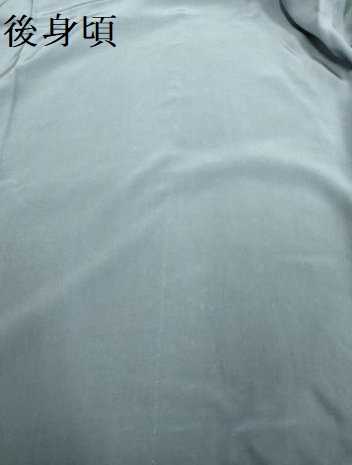 平和屋着物●男性 長襦袢 袷 キングサイズ 立波松文 暈し染め 金彩 正絹 逸品 DABA8972du