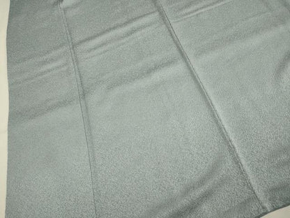 平和屋着物●上質な色無地 銀鼠色 正絹 逸品 DABA8974du