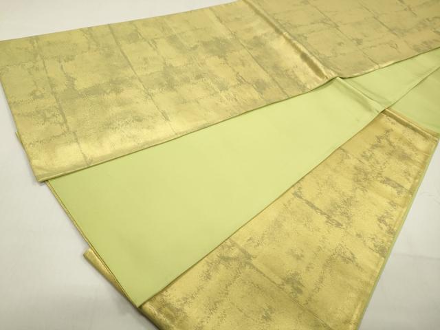 平和屋着物◎六通柄袋帯　霞文　正絹　逸品　DABA9101qa