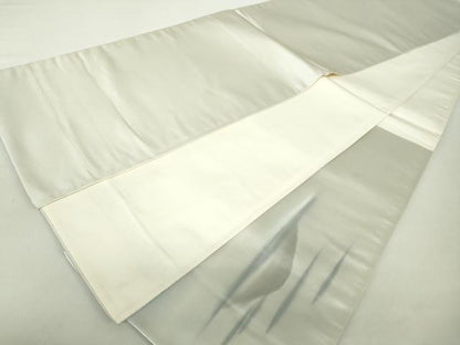 平和屋着物◎太鼓柄袋帯　風景シルエット文　正絹　逸品　DABA9194qa