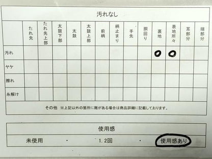 平和屋着物◎太鼓柄袋帯　枝花文　正絹　逸品　DABA9196qa