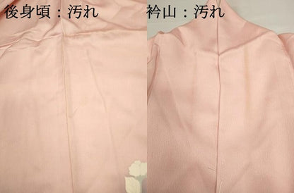 平和屋着物■訪問着 枝花文 暈し染め 正絹 逸品 DABA9434qa