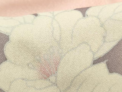 平和屋着物■訪問着 枝花文 暈し染め 正絹 逸品 DABA9434qa