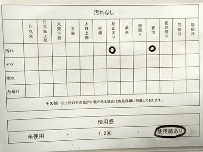 平和屋着物◎太鼓柄袋帯　唐織　名所づくし文　金銀糸　正絹　逸品　DABA9492qa
