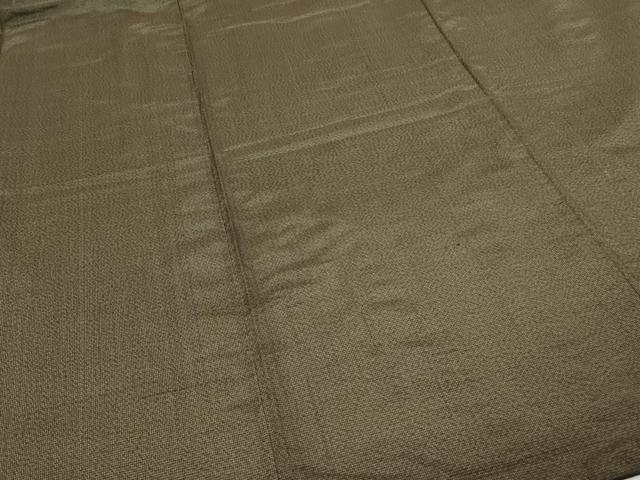 平和屋着物■男性　紬　絣文様　正絹　逸品　DABA9578sf