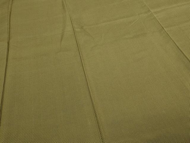 平和屋着物■上質なお召　十字絣　正絹　逸品　DABA9655sf