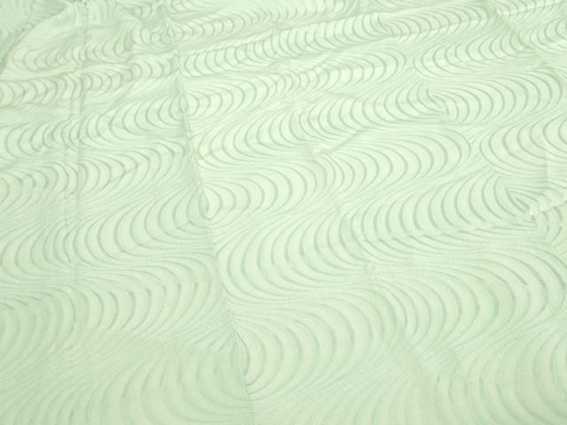 平和屋着物■長襦袢 袷 流水地紋 正絹 逸品 DABA9797sf
