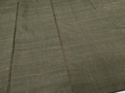 平和屋着物■男性 紬 横段文 正絹 逸品 DABA9814sf