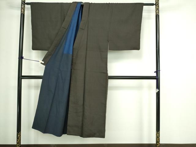 平和屋着物■男性 紬 霞文 正絹 逸品 DABA9900sf