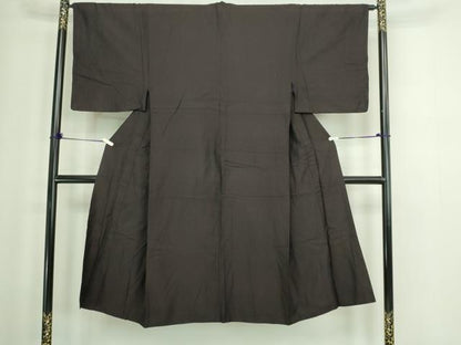 平和屋着物■男性 紬 縞 正絹 逸品 DABA9906sf