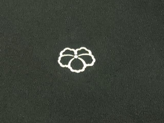 平和屋着物■豪華黒留袖 駒刺繍 風景文 松竹梅 金彩 正絹 逸品 DABA9912sf