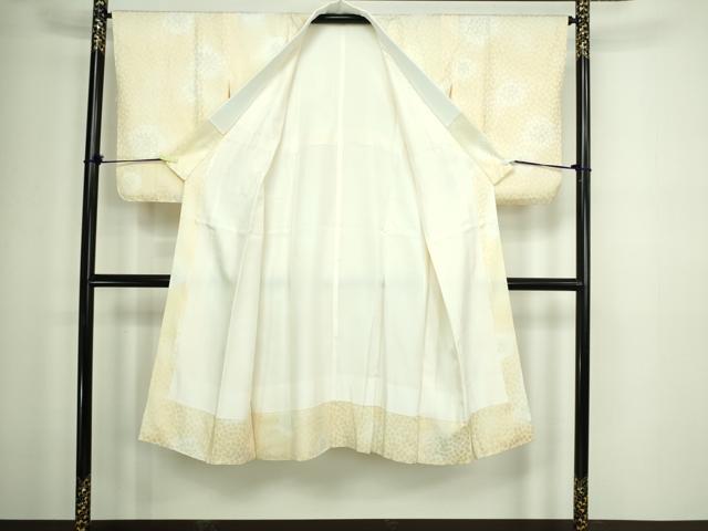 平和屋着物■長襦袢　袷　舞花文　暈し染め　正絹　逸品　DABA9925sf