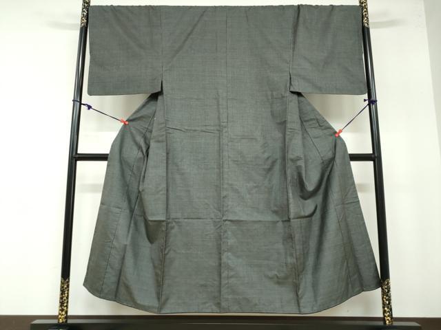 平和屋着物●男性　本場大島紬　100亀甲　総詰め　正絹　逸品　DABB0046ud