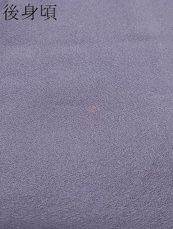 平和屋着物●上質な色無地 薄鼠色 正絹 逸品 未使用 DABB0050ud