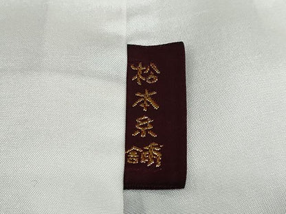 平和屋着物●上質な色無地 薄鼠色 正絹 逸品 未使用 DABB0050ud
