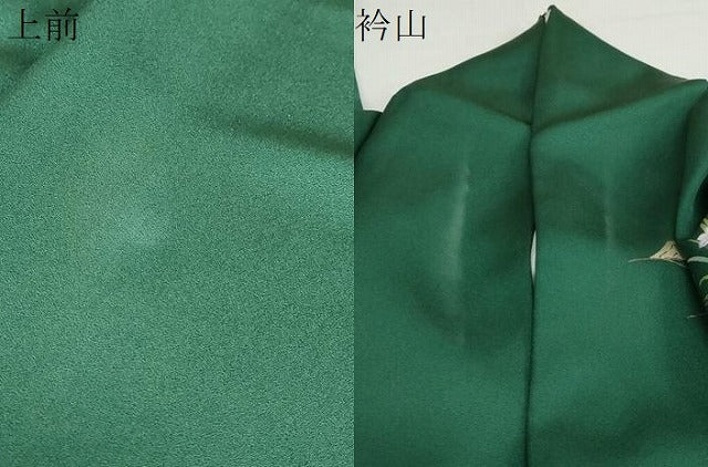 平和屋着物●訪問着　人物風景文　暈し染め　金彩　正絹　逸品　DABB0123ud