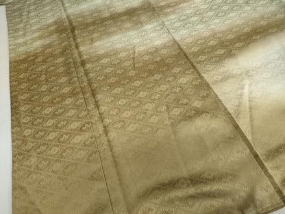 平和屋着物●訪問着 作家物 花菱霞文 暈し染め 正絹 逸品 未使用 DABB0297ud