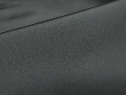 平和屋着物●男性　黒紋付　長羽織セット　羽裏：白色　キングサイズ　着物・化繊　羽織・正絹　逸品　DABD9562ud