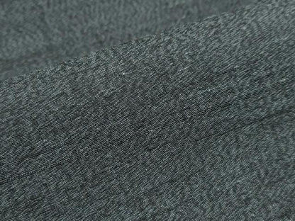 平和屋着物●男性　紬　アンサンブル　長羽織　霞文　正絹　逸品　未使用　DABB0306ud