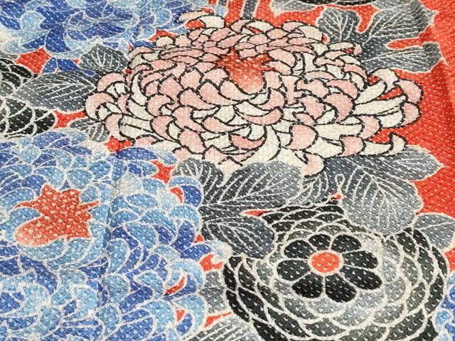平和屋着物●名門 藤娘きぬたや・総絞り 振袖 乱菊 正絹 逸品 DABB0317ud
