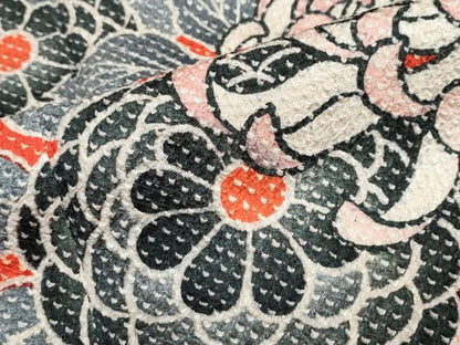 平和屋着物●名門 藤娘きぬたや・総絞り 振袖 乱菊 正絹 逸品 DABB0317ud