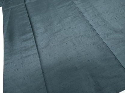 平和屋着物●男性 紬 アンサンブル 長羽織 百入茶色 正絹 逸品 DABB0322ud