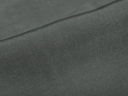平和屋着物●男性 黒紋付 長羽織セット 羽裏：名所風景文 正絹 逸品 DABB0325ud