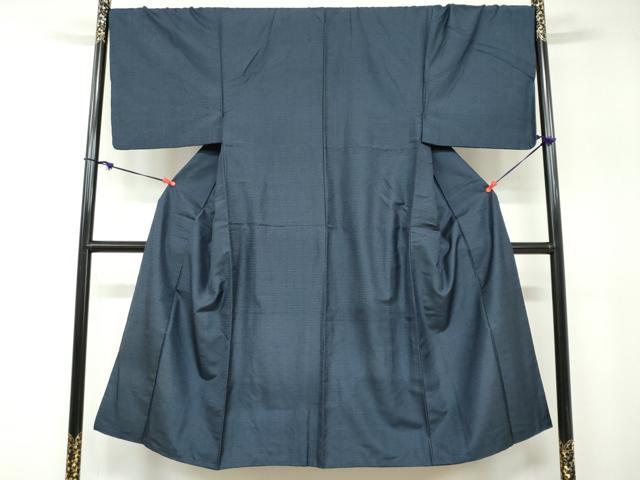 平和屋着物●男性 本場大島紬 アンサンブル 長襦袢（袷）セット 長羽織 100亀甲 総詰め 正絹 逸品 DABB0327ud