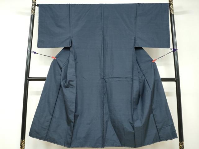 平和屋着物●男性 本場大島紬 アンサンブル 長襦袢（袷）セット 長羽織 抽象文様 正絹 逸品 未使用 DABB0328ud