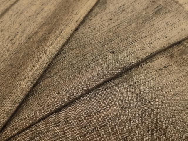 平和屋着物●男性 紬 アンサンブル 長襦袢（無双仕立て）セット 霞文 正絹 逸品 未使用 DABB0329ud