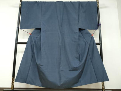 平和屋着物●男性 本場大島紬 長襦袢（袷）セット 抽象文様 キングサイズ 正絹 逸品 DABB0330ud