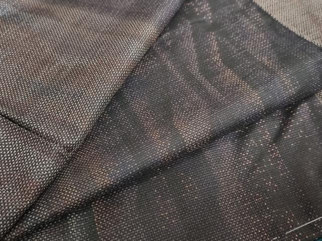 平和屋着物●本場大島紬 9マルキ 霞間道 正絹 逸品 未使用 DABB0335ud