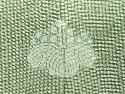 平和屋着物●江戸小紋 保科信 角通し 正絹 逸品 DABB0340ud