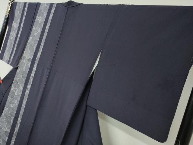 平和屋着物●訪問着 刺繍 舞葉文 金彩 正絹 逸品 DABB0341ud