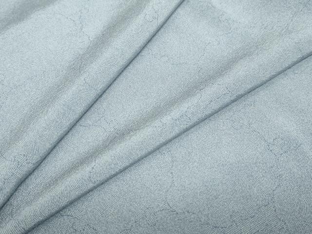 平和屋着物●江戸小紋　藤崎邦夫　雪輪文　鮫小紋柄　正絹　逸品　DABB0366ud