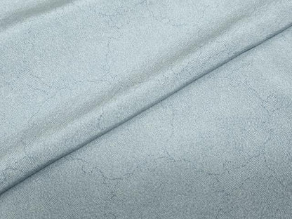 平和屋着物●江戸小紋　藤崎邦夫　雪輪文　鮫小紋柄　正絹　逸品　DABB0366ud