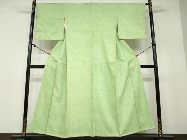 平和屋着物●大変加工の良い総絞り小紋 正絹 逸品 DABB0394ud
