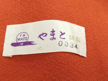 平和屋着物●豪華振袖 草花文 金彩 やまと誂製 正絹 逸品 DABB0395ud