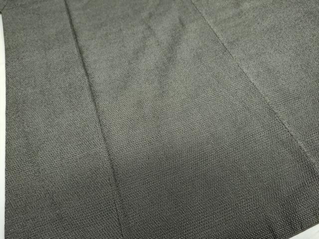 平和屋着物●男性 本塩沢 アンサンブル 110亀甲 総詰め 正絹 逸品 DABB0421ud