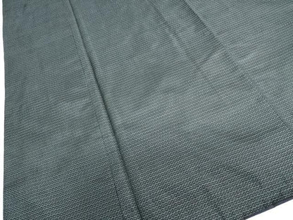 平和屋着物●男性 本場大島紬 アンサンブル 80亀甲 総詰め 正絹 逸品 DABB0424ud
